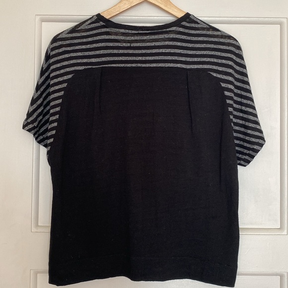 rag & bone striped cotton/linen t-shirt - Picture 3 of 6